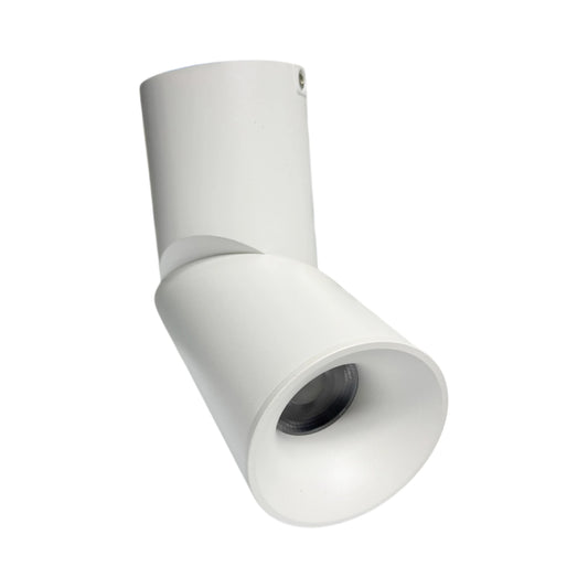 Spot Giratorio Cilíndrico LED Blanco 15W Luz Blanca