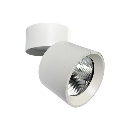 Spot Giratorio Cilíndrico LED Blanco 20W Luz Cálida