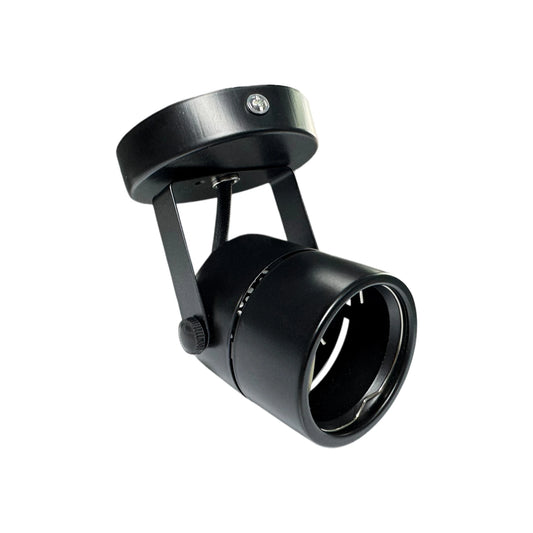 Spot Redondo Negro de Sobreponer