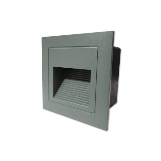 Nicho LED 3W Gris Luz Cálida