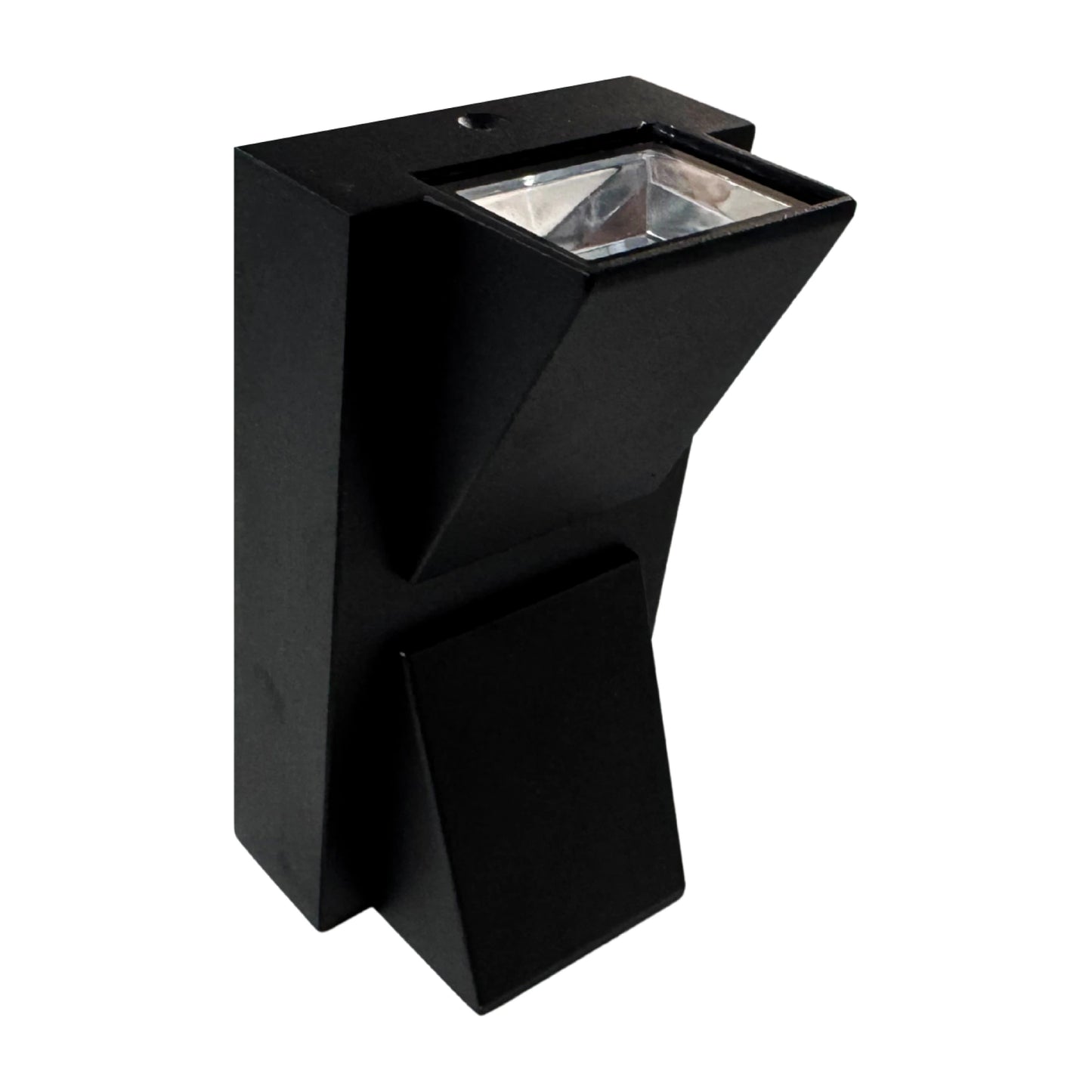Aplique LED Corbatín 2x3W Negro Luz Cálida
