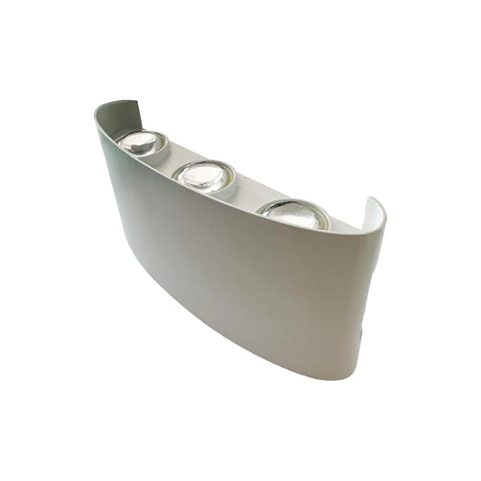 Aplique LED Up & Down 6W Blanco Luz Cálida