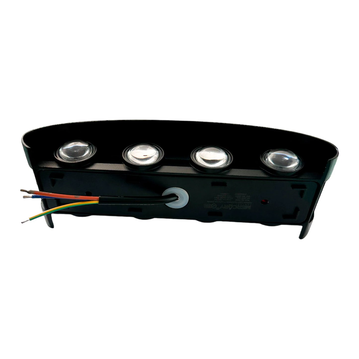Aplique LED Up & Down 8W Negro Luz Cálida