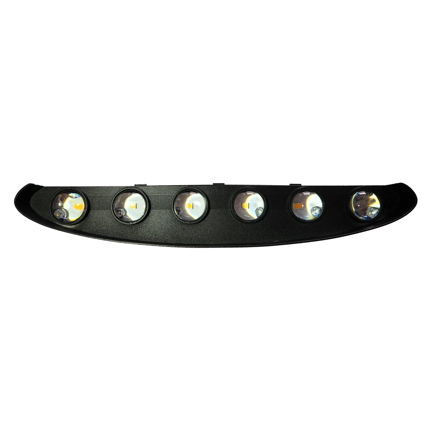 Aplique LED Up & Down 12W Negro Luz Cálida