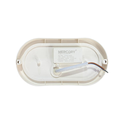 Tortuga LED Lisa Blanca 12W Luz Cálida