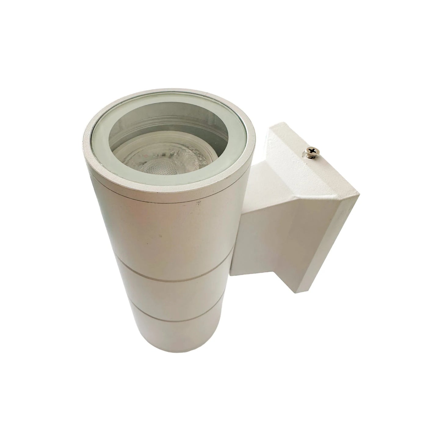 Aplique de Pared GU10 X2 Cilindro Blanco