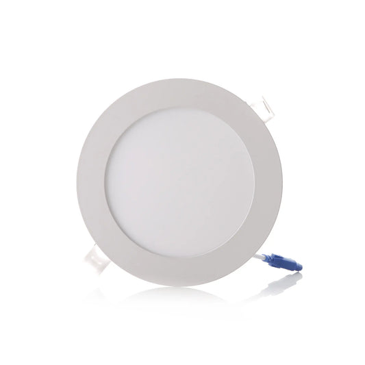 Panel LED Redondo de Incrustar 9W 5" Luz Cálida