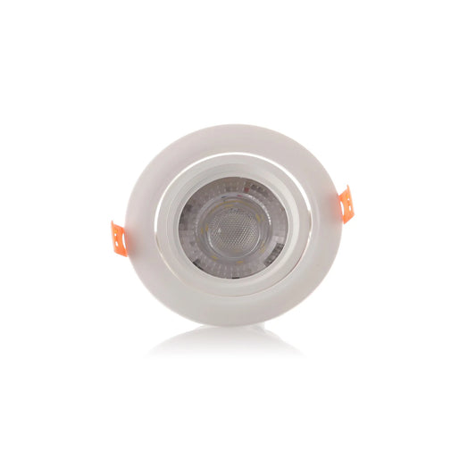 Bala LED Blanca Redonda 9W Luz Blanca