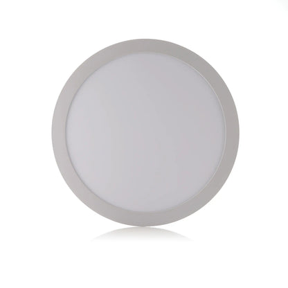 Panel LED Redondo de Incrustar 24W 10" Luz Cálida