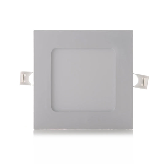 Panel LED Cuadrado de Incrustar 6W 4" Luz Blanca