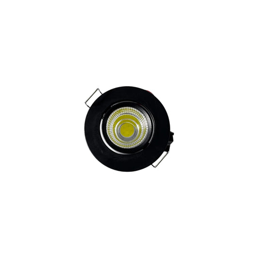 Bala LED Negra 3W Luz Blanca