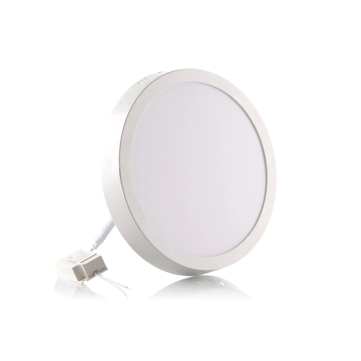 Panel LED Redondo de Sobreponer 18W Luz Blanca