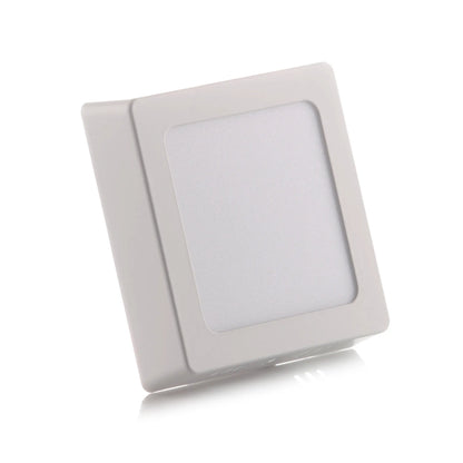Panel LED Cuadrado de Sobreponer 6W 4" Luz Blanca