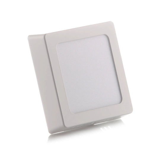 Panel LED Cuadrado de Sobreponer 6W 4" Luz Blanca