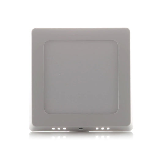 Panel LED Cuadrado de Sobreponer 12W 6" Luz Blanca