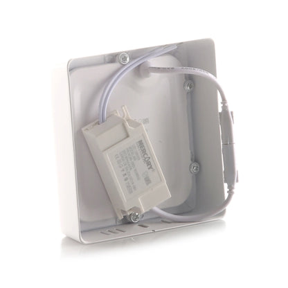 Panel LED Cuadrado de Sobreponer 12W 6" Luz Blanca