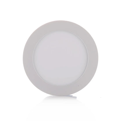 Panel LED Redondo de Incrustar 9W 5" Luz Neutra