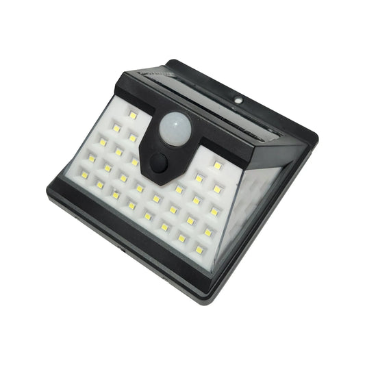 Aplique Pared Solar LED 2W con Sensor Luz Blanca