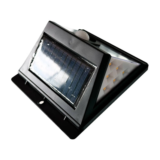Aplique Pared Solar LED 2W con Sensor Luz Cálida