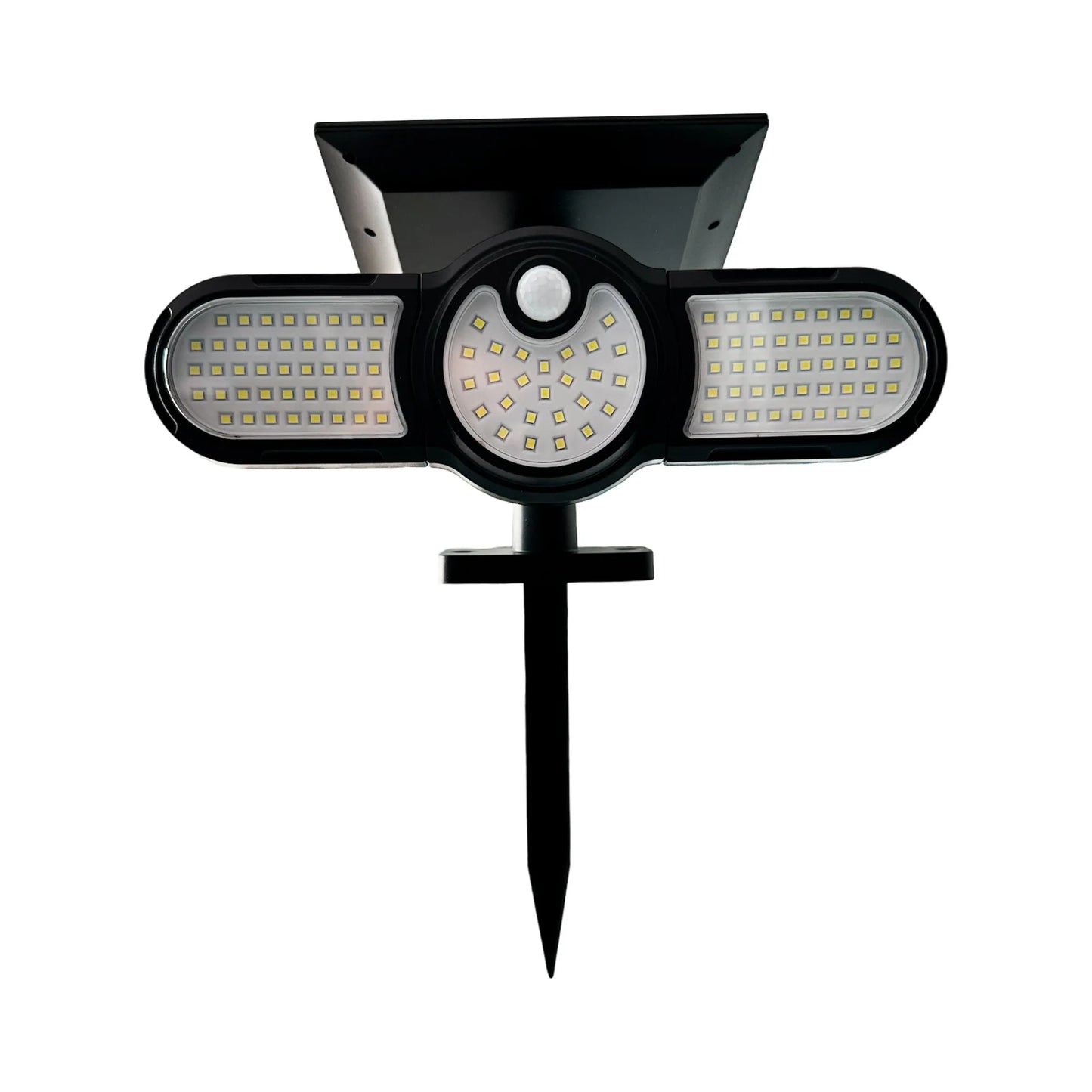 Aplique de Pared Solar LED 2.5W M2 Negro Luz Blanca