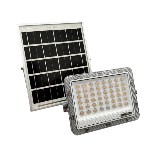 Reflector LED Solar Tableta 50W Luz Cálida