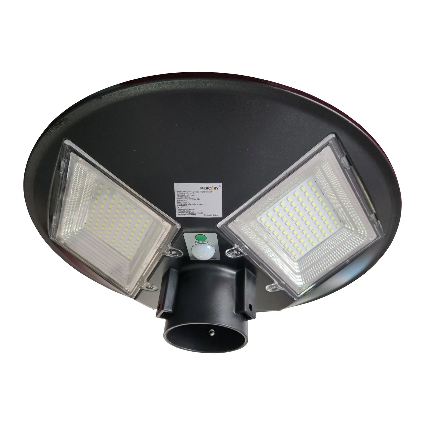 Luminaria Solar Trompo 200W