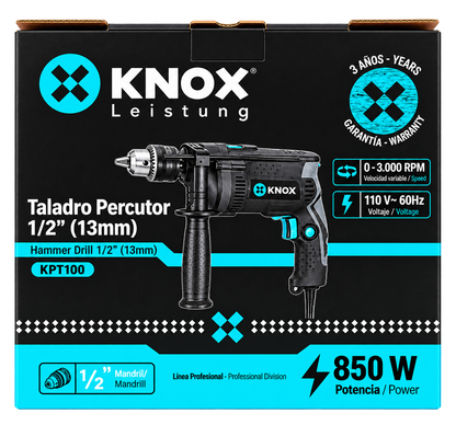 TALADRO PERCUTOR 1/2" (13MM)