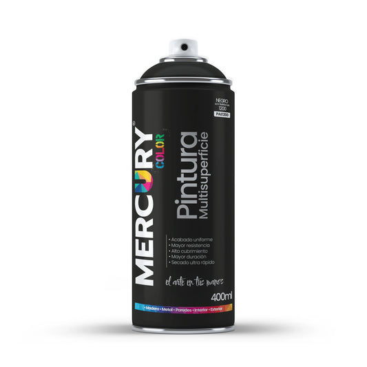 Aerosol Negro de Alta Temperatura 400ml
