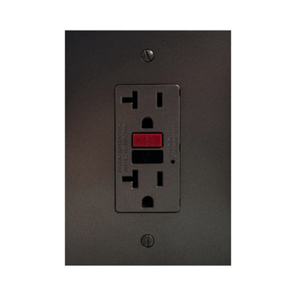 Toma GFCI 20A Silver Luxury