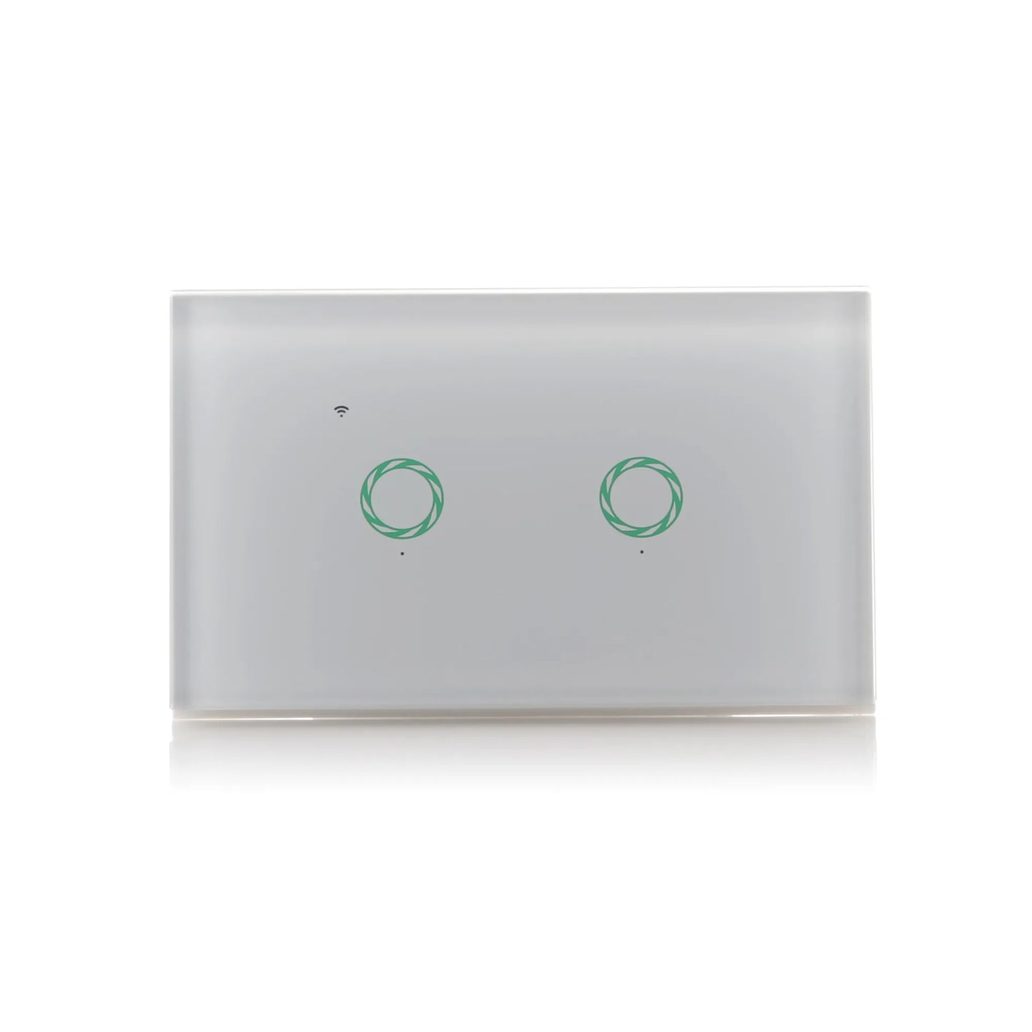 Interruptor Doble Smart Home Touch White Wifi
