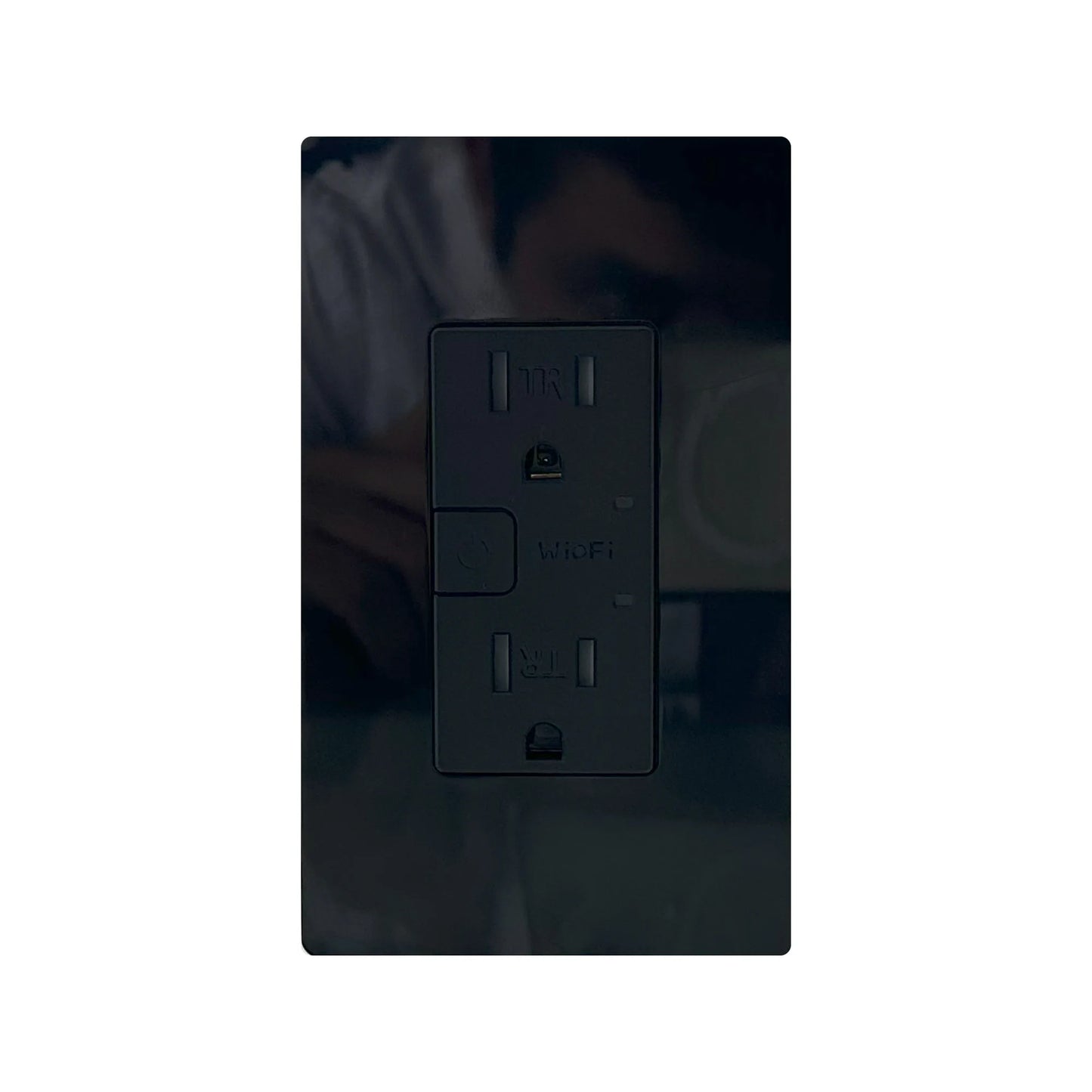 Toma Doble Smart Home Black Wifi
