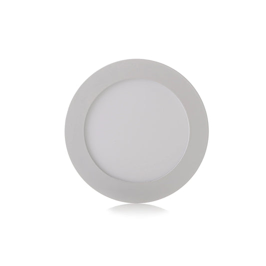 Panel LED Redondo de Incrustar 9W Luz Blanca