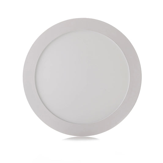 Panel LED Redondo de Incrustar 18W Luz Blanca