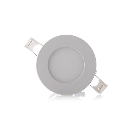 Panel LED Redondo de Incrustar 3W Luz Calida