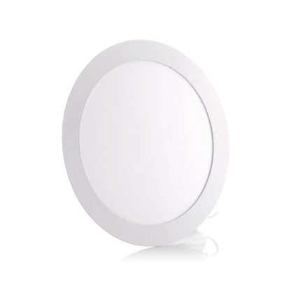 Panel LED Redondo Incrustar 18W Luz Cálida