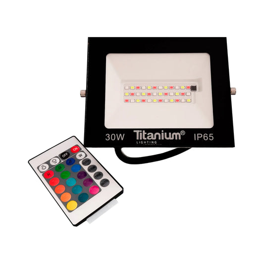 Reflector LED Titanium RGB 30W
